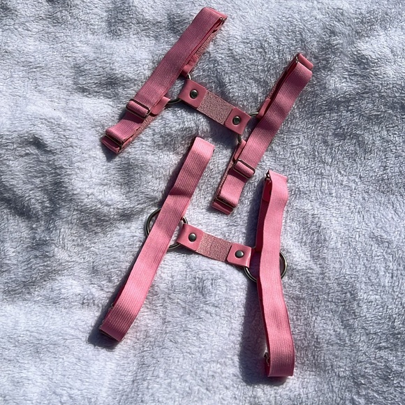 Pink Adjustable Thigh Belt Set NWOT - Picture 2 of 6